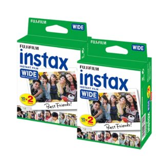 Película Fujifilm Pack x 2 Instax Wide (2X20)