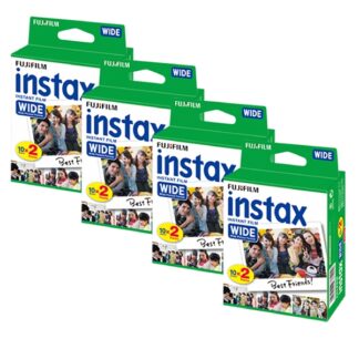 Película Fujifilm Pack x 4 Instax Wide (4X20)