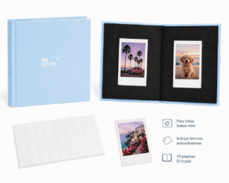 ALBUM MI STORY BOOK CELESTE 15X15CM