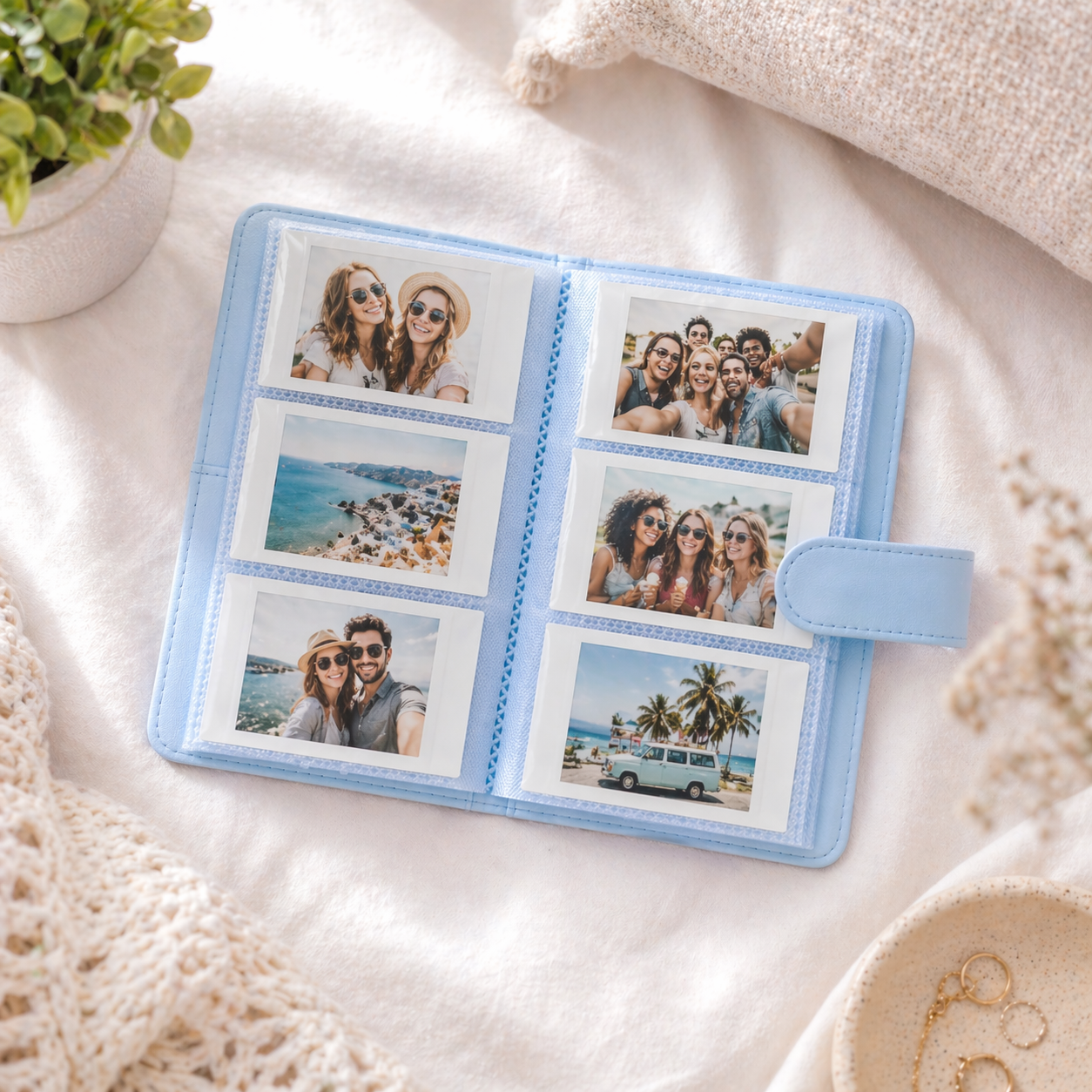 Kit Instax Mini Fujifilm: Películas + Álbum Instax Celeste - Imagen 5