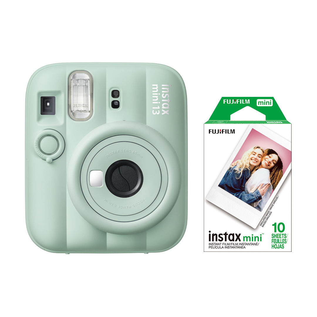 INSTAX MINI 13 - LAGOON GREEN + 10 Peliculas